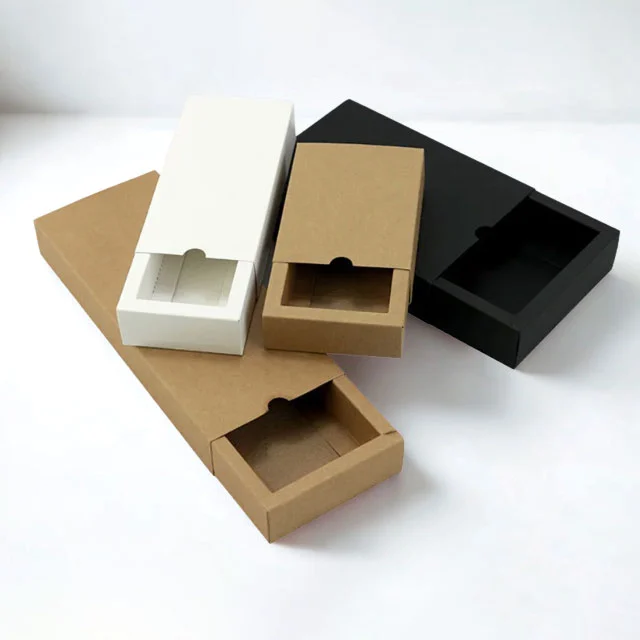 Custom Kraft Paper Drawer Box