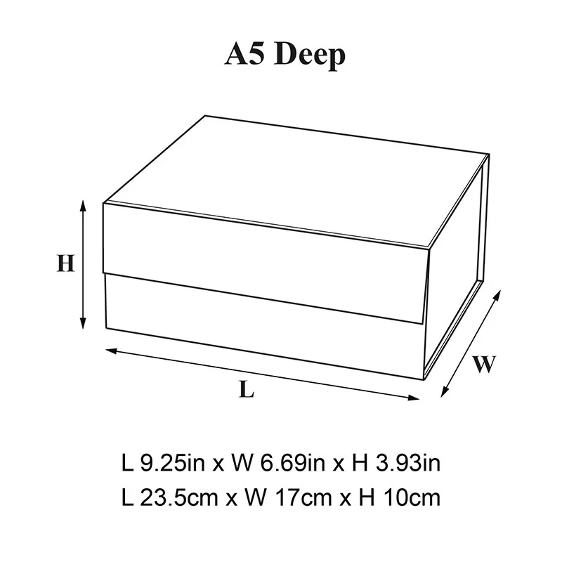 Deep Multiple Colors Luxury Rigid Cardboard Magnetic Closure Lid Gift Boxes